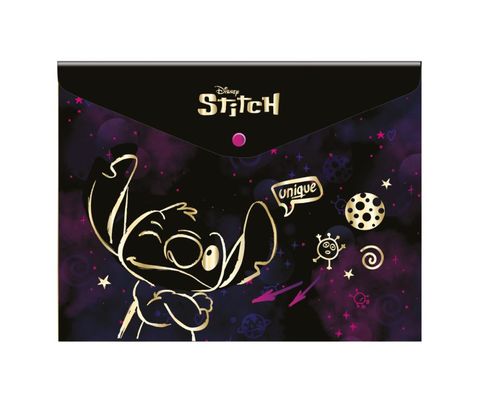 Obrázek produktu: Desky s drukem Colorino A4 PP - Stitch Gold motiv 2