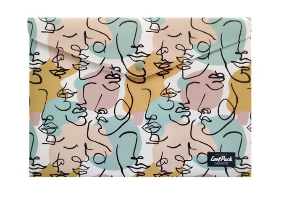 Desky s drukem CoolPack A4 PP - Art Deco