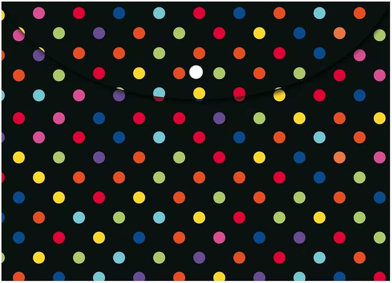 Desky s drukem na dokumenty A4 PVC - Dots