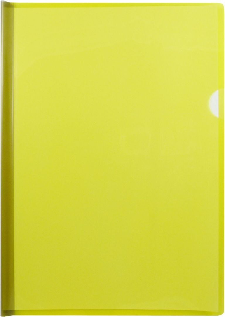 Desky s vázací lištou na 30 listů A4 - žluté