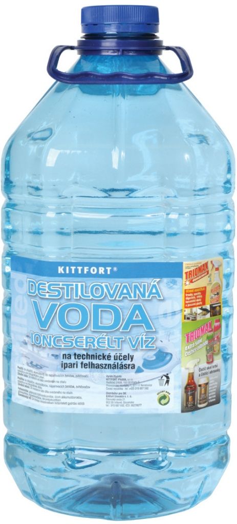 Destilovaná voda Kittfort 5 l