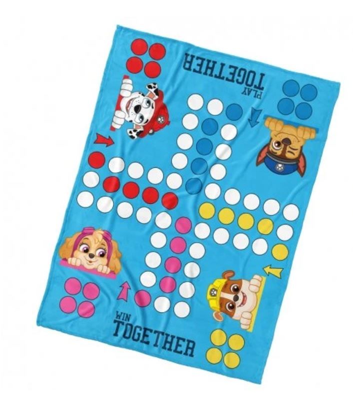 Dětská deka TLAPKOVÁ PATROLA Člověče nezlob se 130 x 170 cm