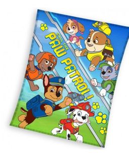 Obrázek produktu: Dětská deka TLAPKOVÁ PATROLA Pomoc je na cestě 110 x 140 cm