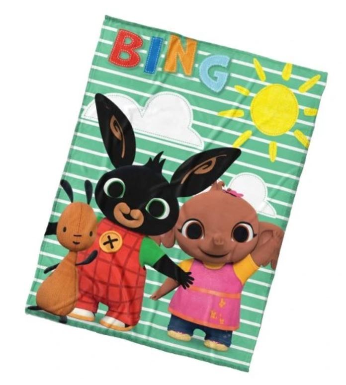 Dětská deka Zajíček Bing Sluníčkový den 110 x 140 cm