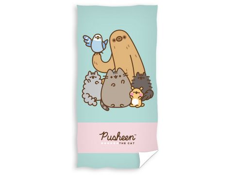 Obrázek produktu: Dětská osuška KOČIČKA PUSHEEN GUND STROMY PIP BO A CHEEK