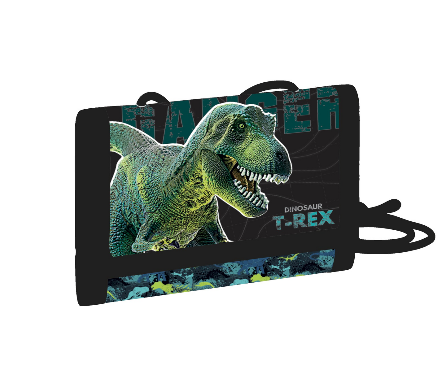 Dětská textilní peněženka - Premium Dinosaurus