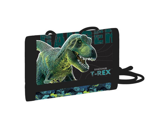 Obrázek produktu: Dětská textilní peněženka - Premium Dinosaurus