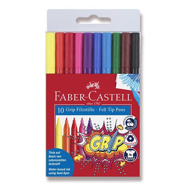 Fixy Faber Castell GRIP 10ks Faber-Castell