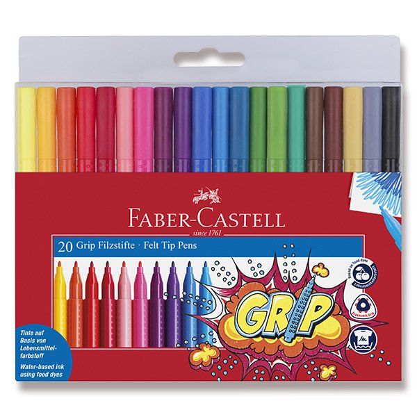 Faber-Castell Fixy Grip 20ks