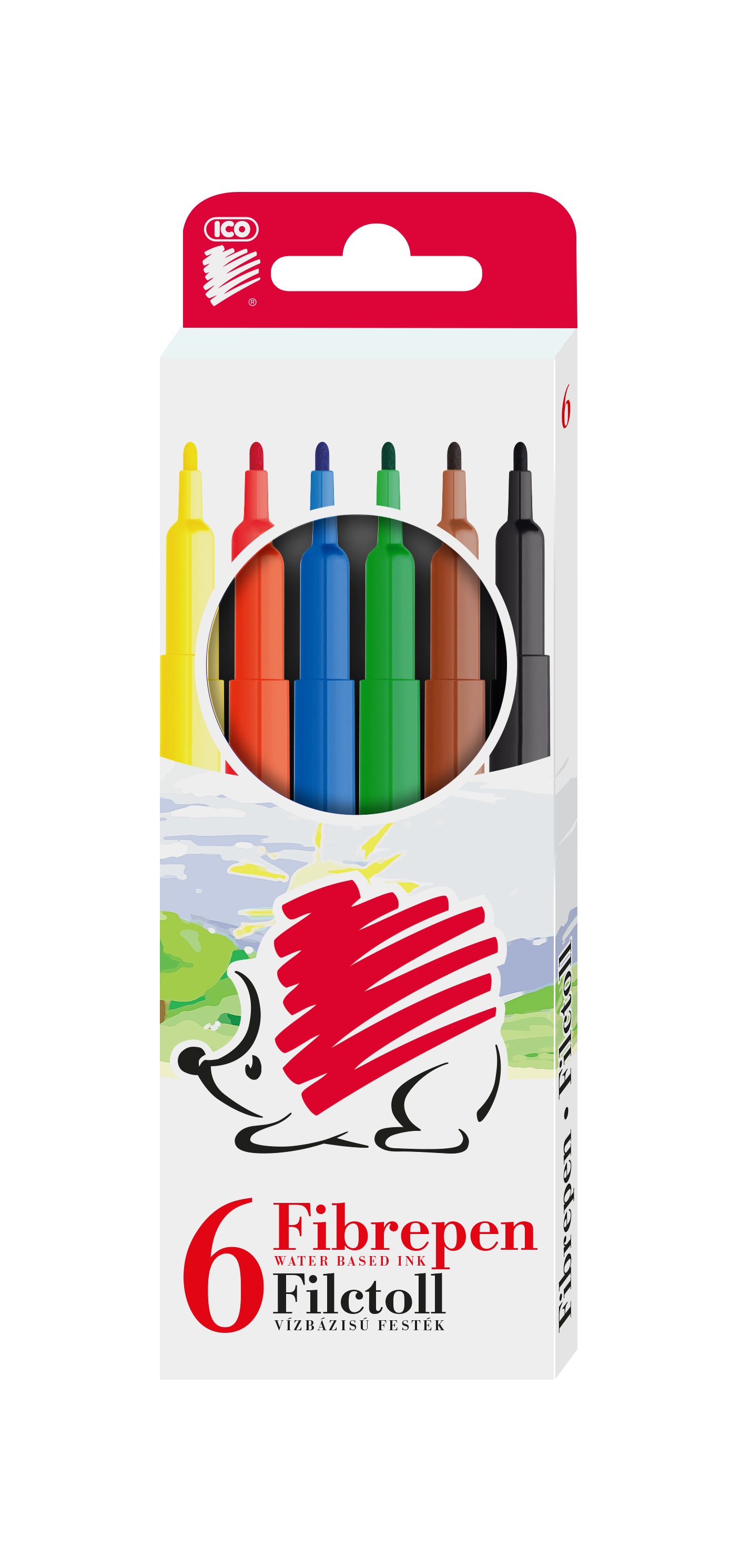 Dětské fixy ICO 300, 6 ks