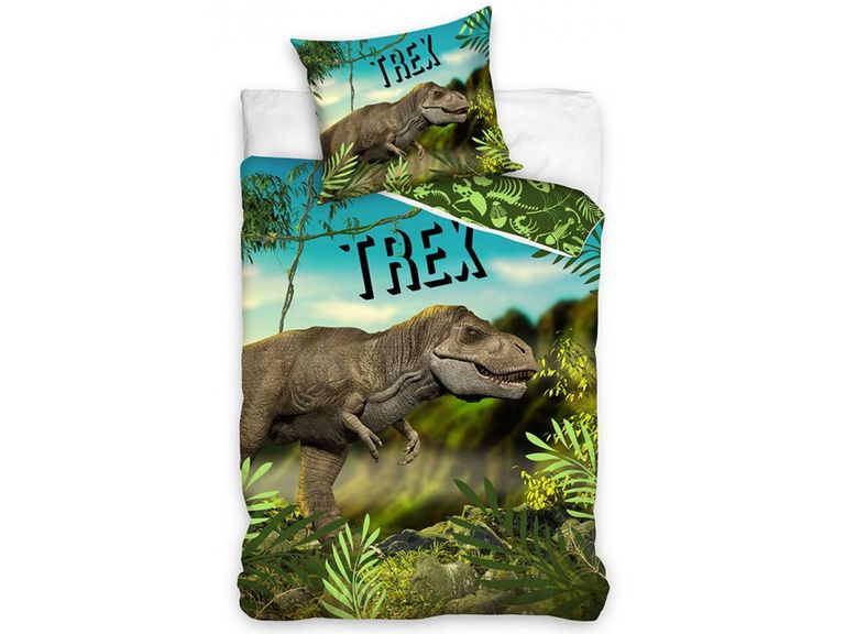 TipTrade s.r.o. Dětské povlečení T-Rex v pralese