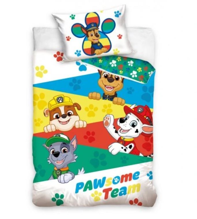 Carbotex Dětské povlečení Tlapková Patrola Pawsome Team