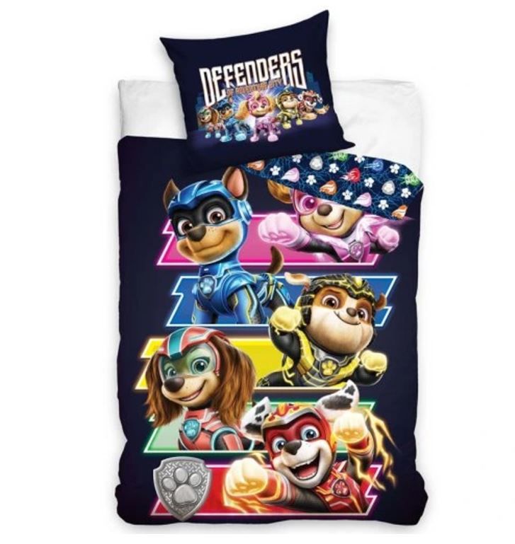 Dětské povlečení TLAPKOVÁ PATROLA Supertlapky