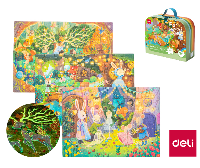 Puzzle Kouzelné údolí DELI EH745 DELI