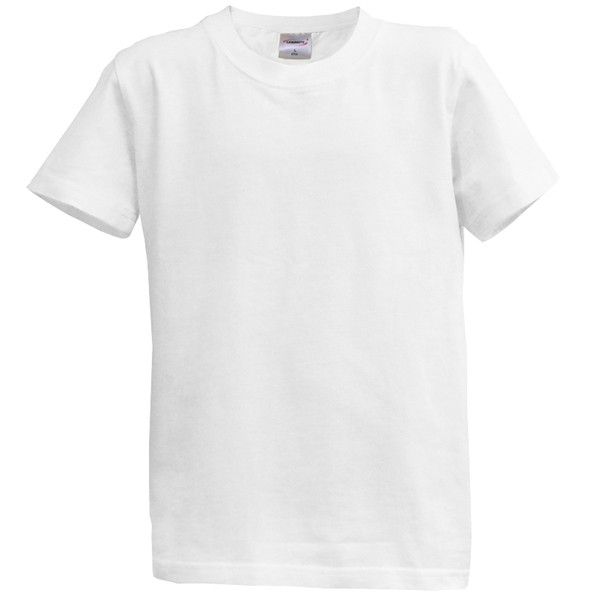 Dětské tričko krátký rukáv - bílé, 164 cm (14-15 let)