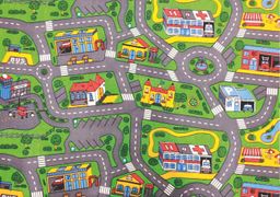 Obrázek produktu: Dětský koberec City Life 200 x 200 cm