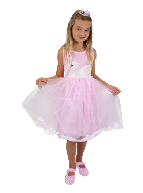 Dětský kostým labutí princezna M