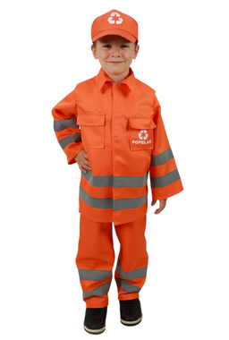 Obrázek produktu: Dětský kostým popelář - český potisk M