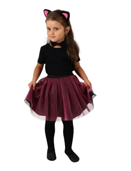 Dětský kostým TUTU - kočka