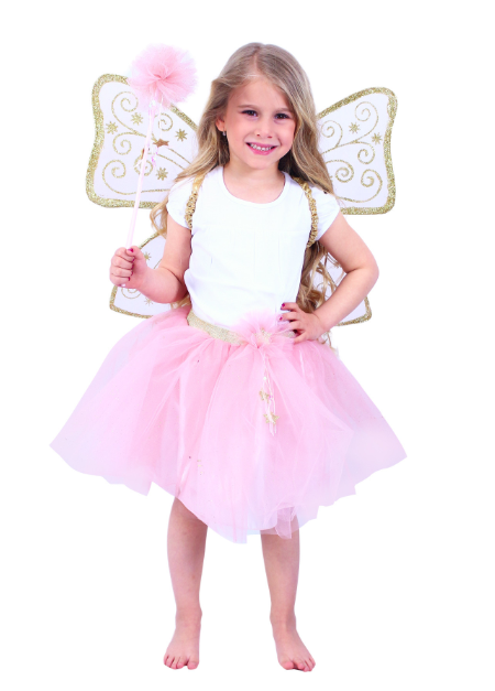 Dětský kostým TUTU - víla, růžová