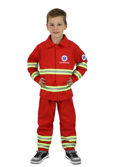 Dětský kostým záchranář - český potisk M