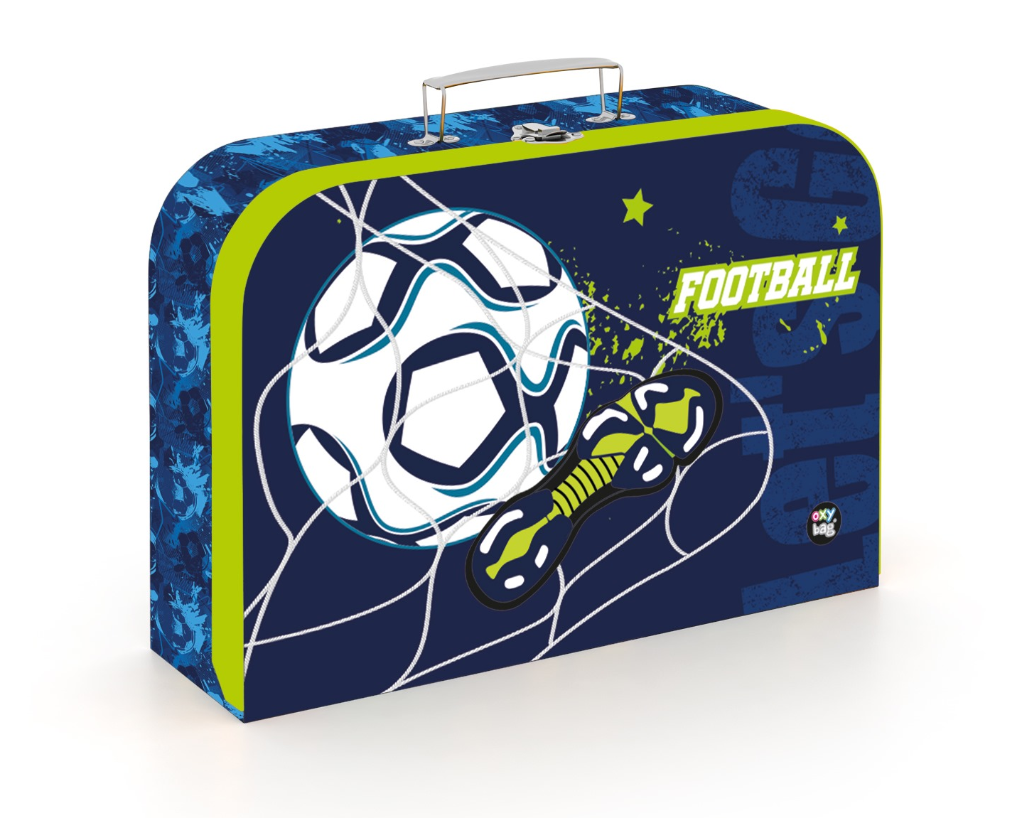 Dětský kufřík lamino 34 cm - Fotbal