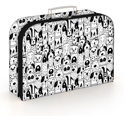 Obrázek produktu: Dětský kufřík lamino 34 cm - Pejsci