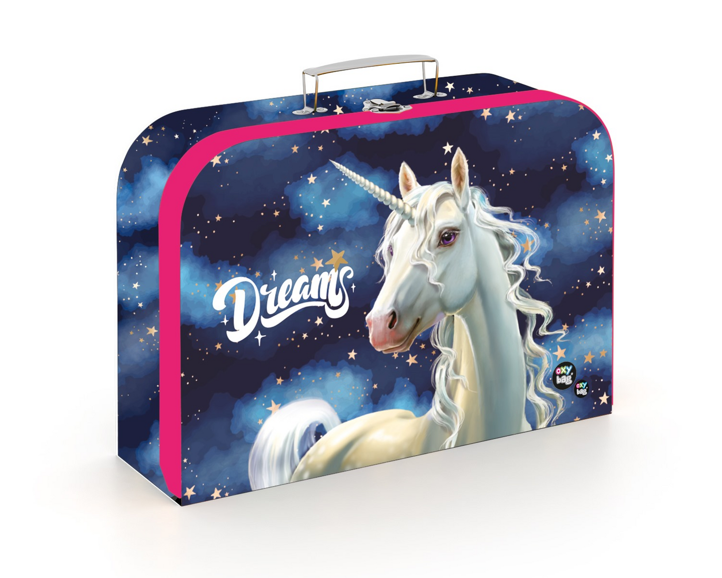 Dětský kufřík lamino 34 cm - Unicorn