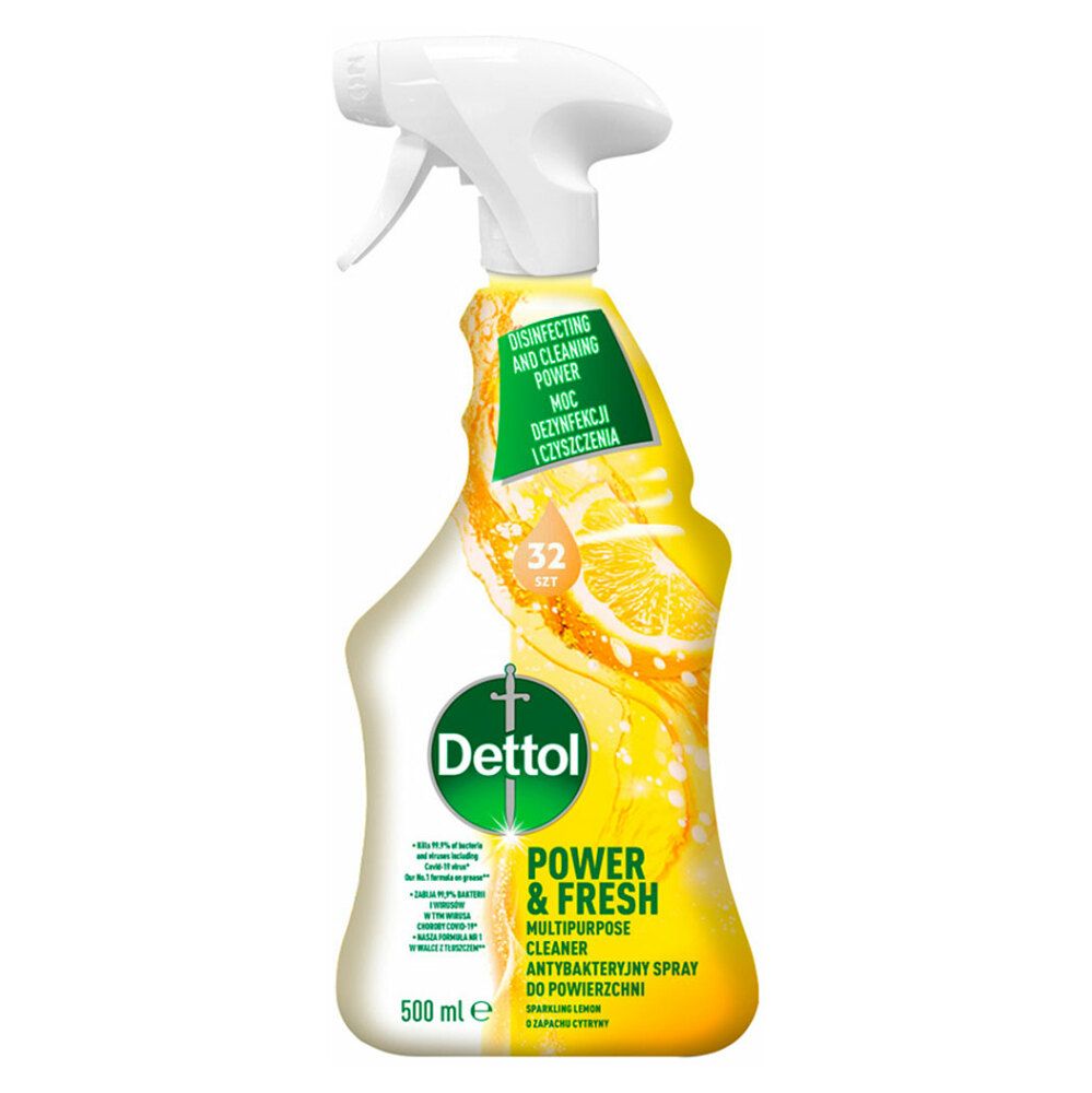 Dettol antibakteriální sprej na povrchy citron - 500 ml