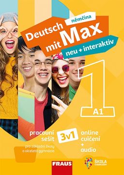 Obrázek produktu: Deutsch mit Max neu + interaktiv 1 - barevný pracovní sešit (3v1)