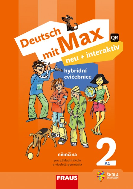 Obrázek produktu: Deutsch mit Max neu + interaktiv 2 hybridní cvičebnice