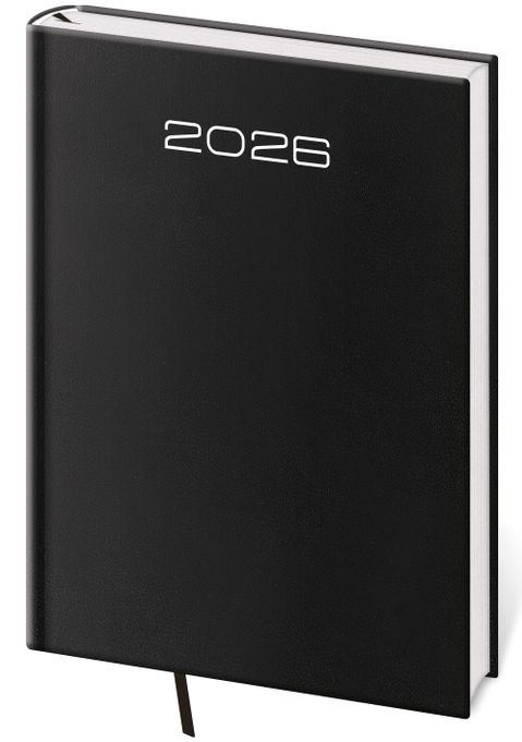 Obrázek produktu: Diář 2026 denní A5 Old Karachi - černá