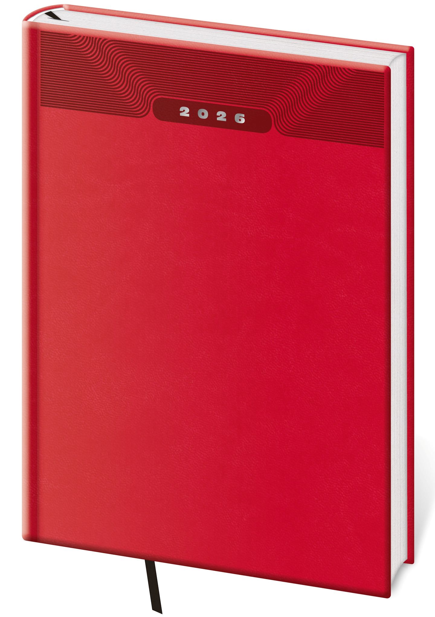 Diář 2026 denní A5 Print Classic - červená