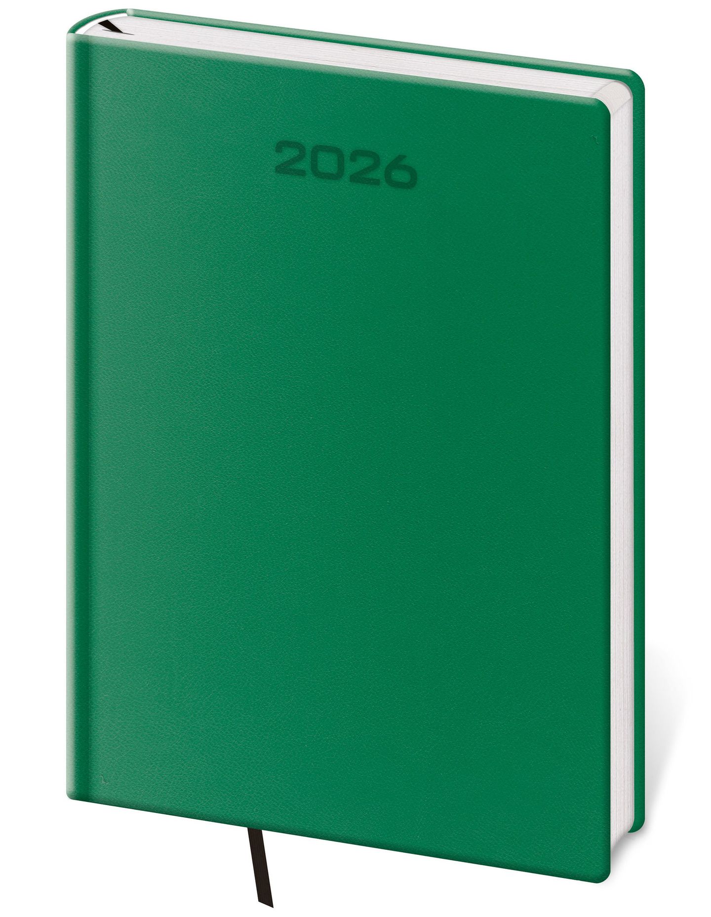 Diář 2026 denní A5 Soft - zelená