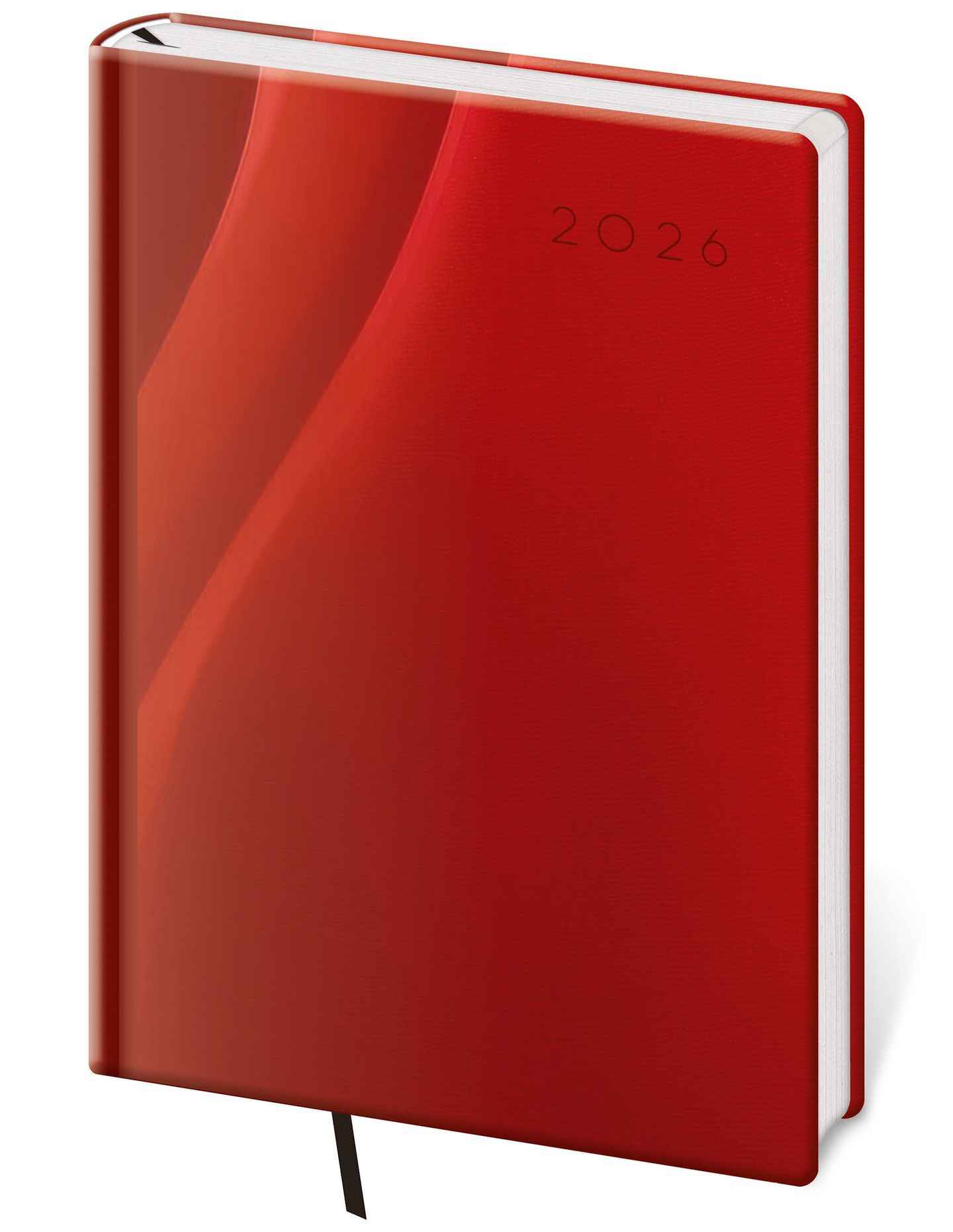 Diář 2026 denní A5 Vario - red design