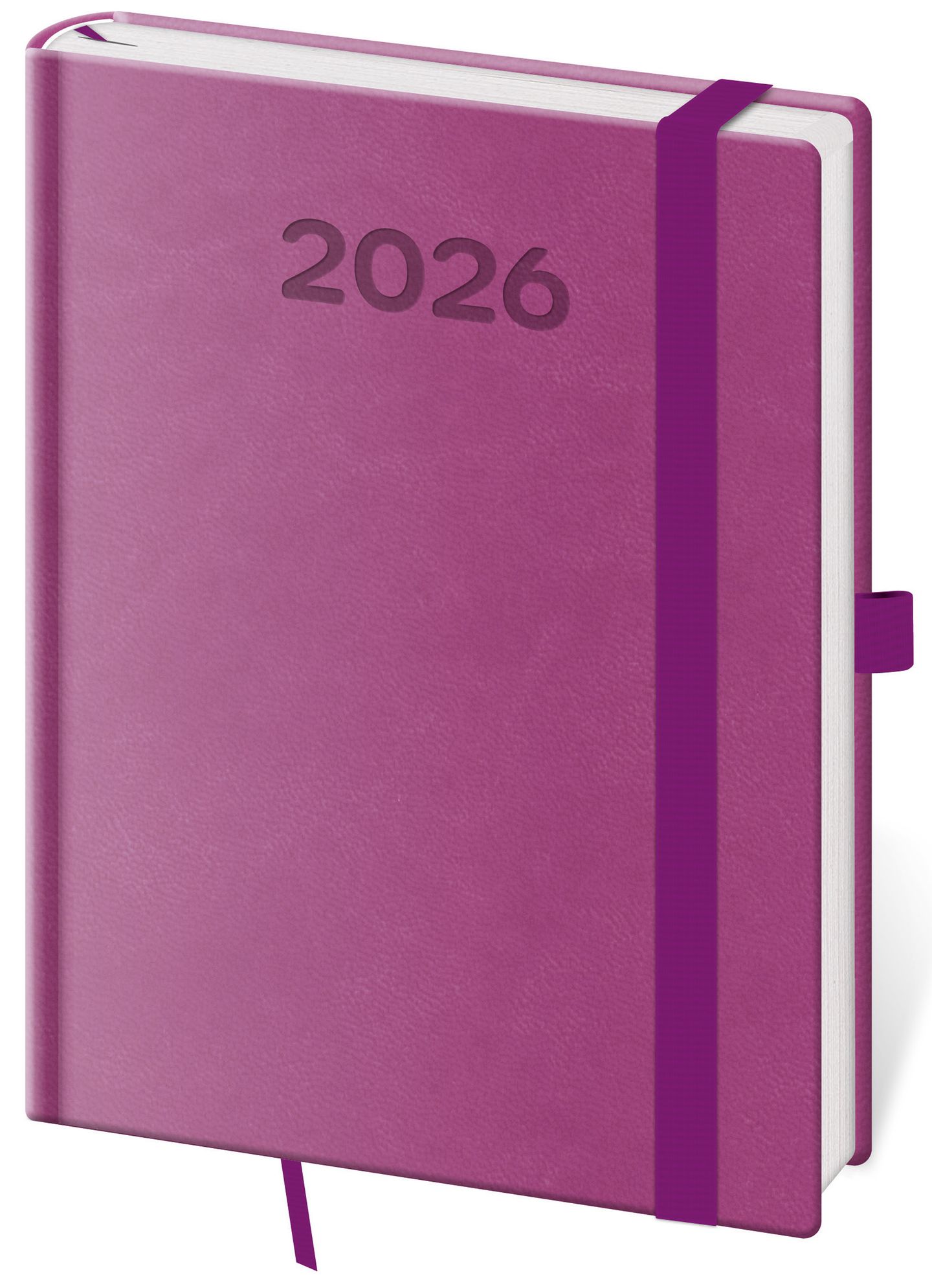 Diář 2026 denní B6 Print Pop - fialová