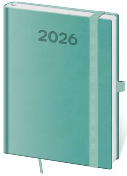 Obrázek produktu: Diář 2026 denní B6 Print Pop - světle zelená