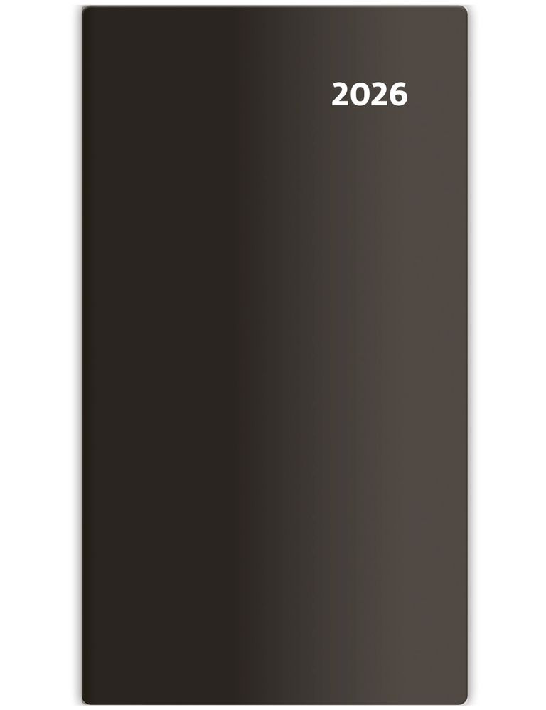 Diář 2026 kapesní - Torino čtrnáctidenní - černá