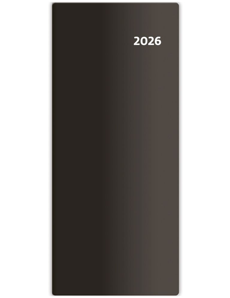 Diář 2026 kapesní - Torino měsíční - černá