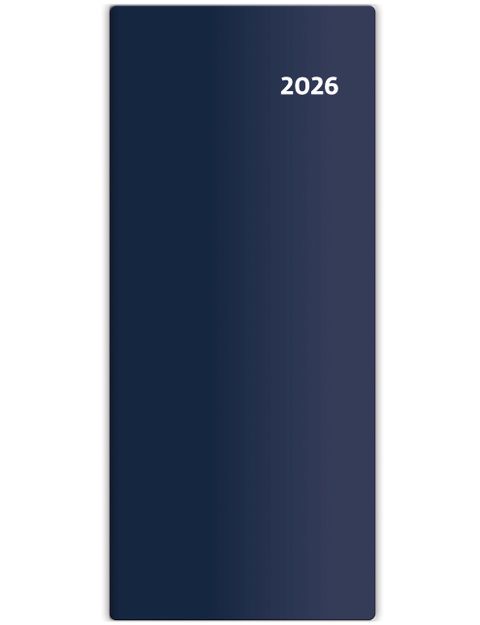 Obrázek produktu: Diář 2026 kapesní - Torino měsíční - modrá