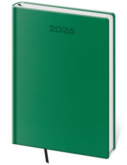 Obrázek produktu: Diář 2026 týdenní A5 Soft - zelená
