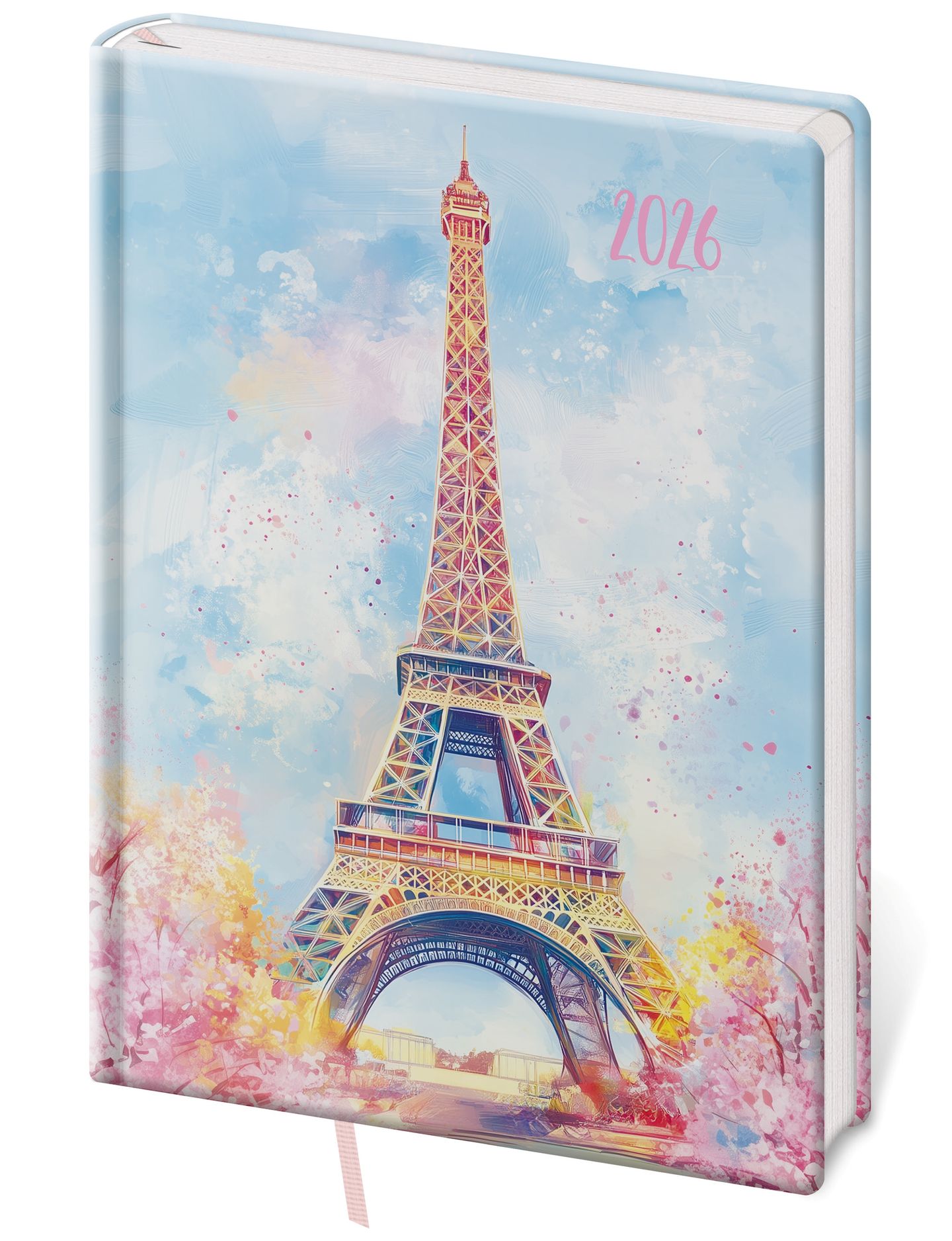 Diář 2026 týdenní A5 Vario Lyra - Paris