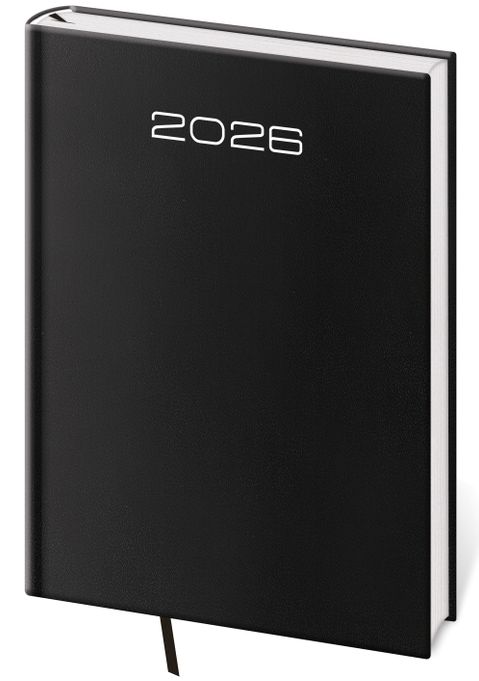 Obrázek produktu: Diář 2026 týdenní B5 Old Karachi - černá