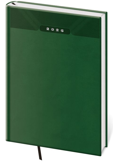 Obrázek produktu: Diář 2026 týdenní B5 Print Classic - zelená
