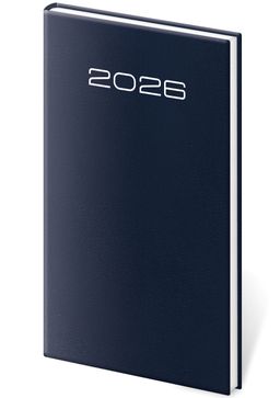 Obrázek produktu: Diář 2026 týdenní kapesní Old Karachi - modrá