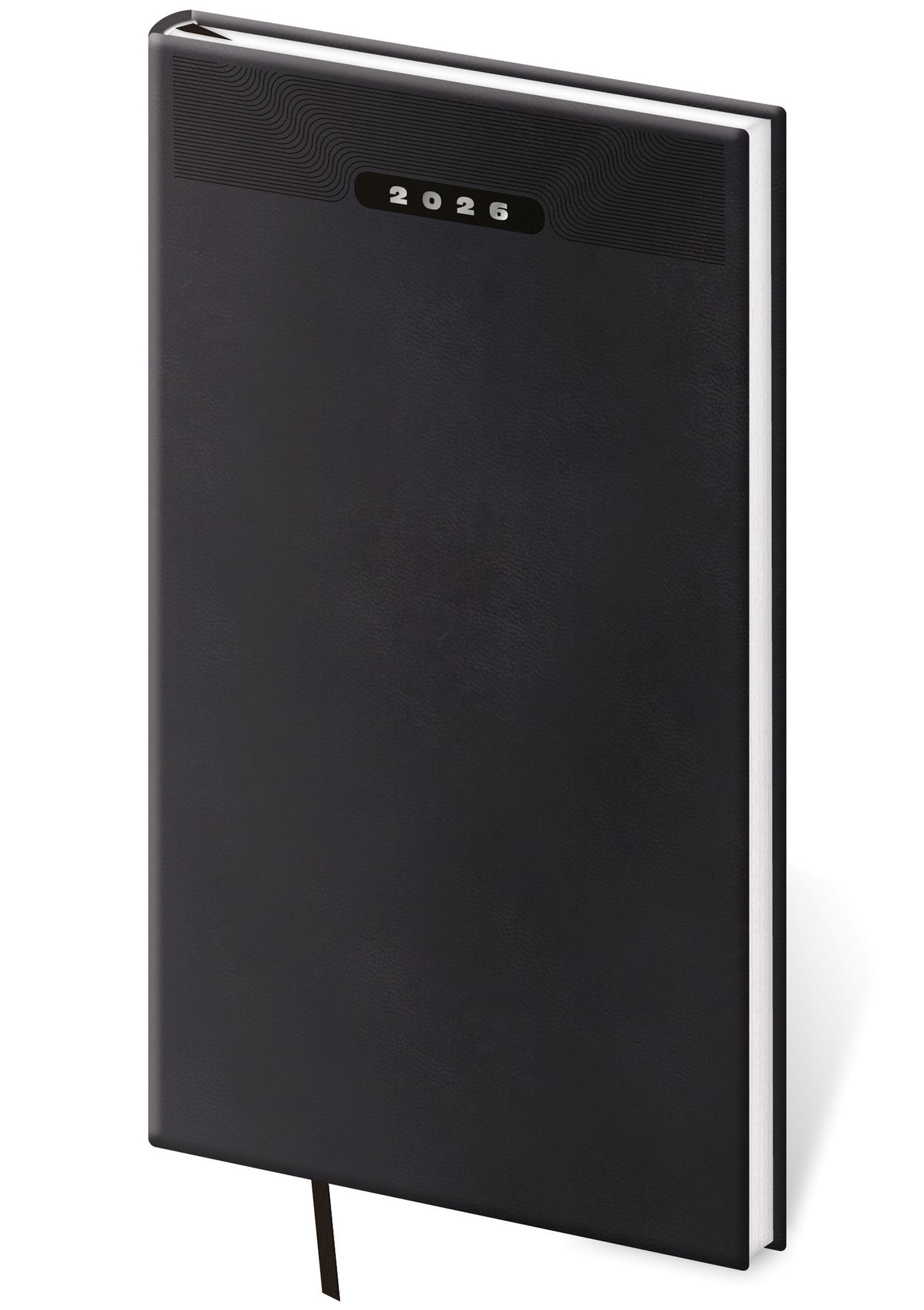 Diář 2026 týdenní kapesní Print Classic - černá