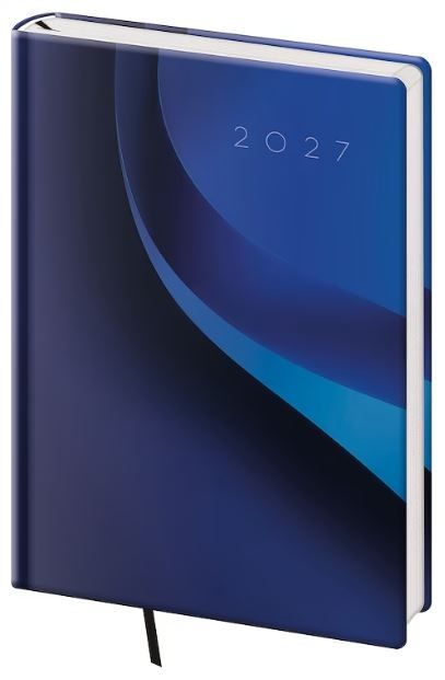 Denní diář 2027 Helma A5 Vario Blue wave