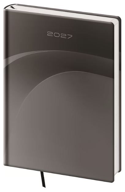 Obrázek produktu: Diář 2027 denní A5 Vario - 3 GREY WAVE