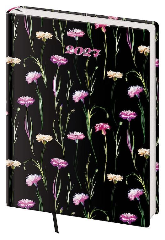 Diář 2027 denní B6 Vario - Blossom