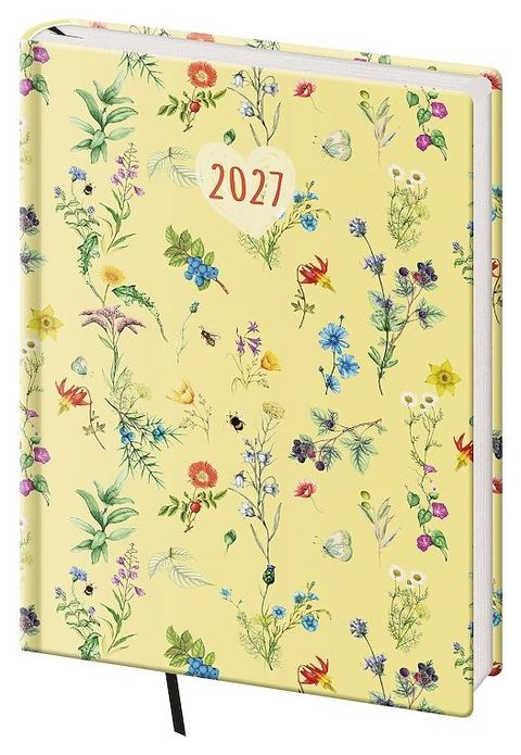Obrázek produktu: Diář 2027 denní B6 Vario - Botanica